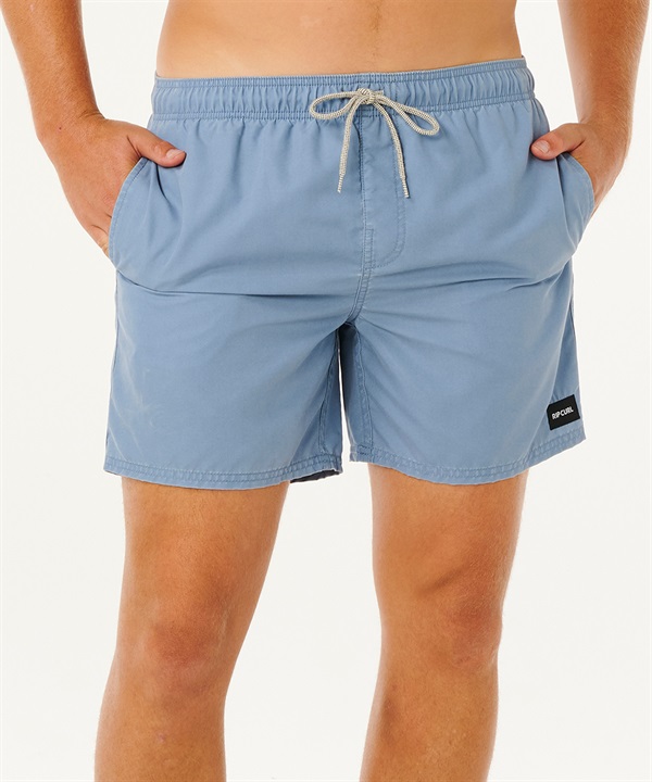 RIP CURL リップカール 水着 海パン トランクス サーフパンツ メンズ 水陸両用 OFFSET WASHED VOLLEY 0ENMBO