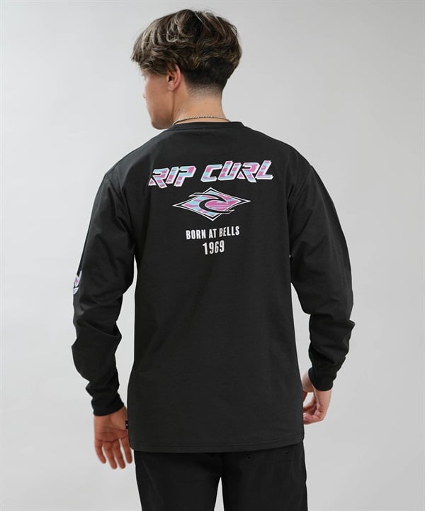 RIP CURL リップカール 長袖 Tシャツ メンズ ラッシュガード BORN AT BELLS LS RASH RCM6S-4301