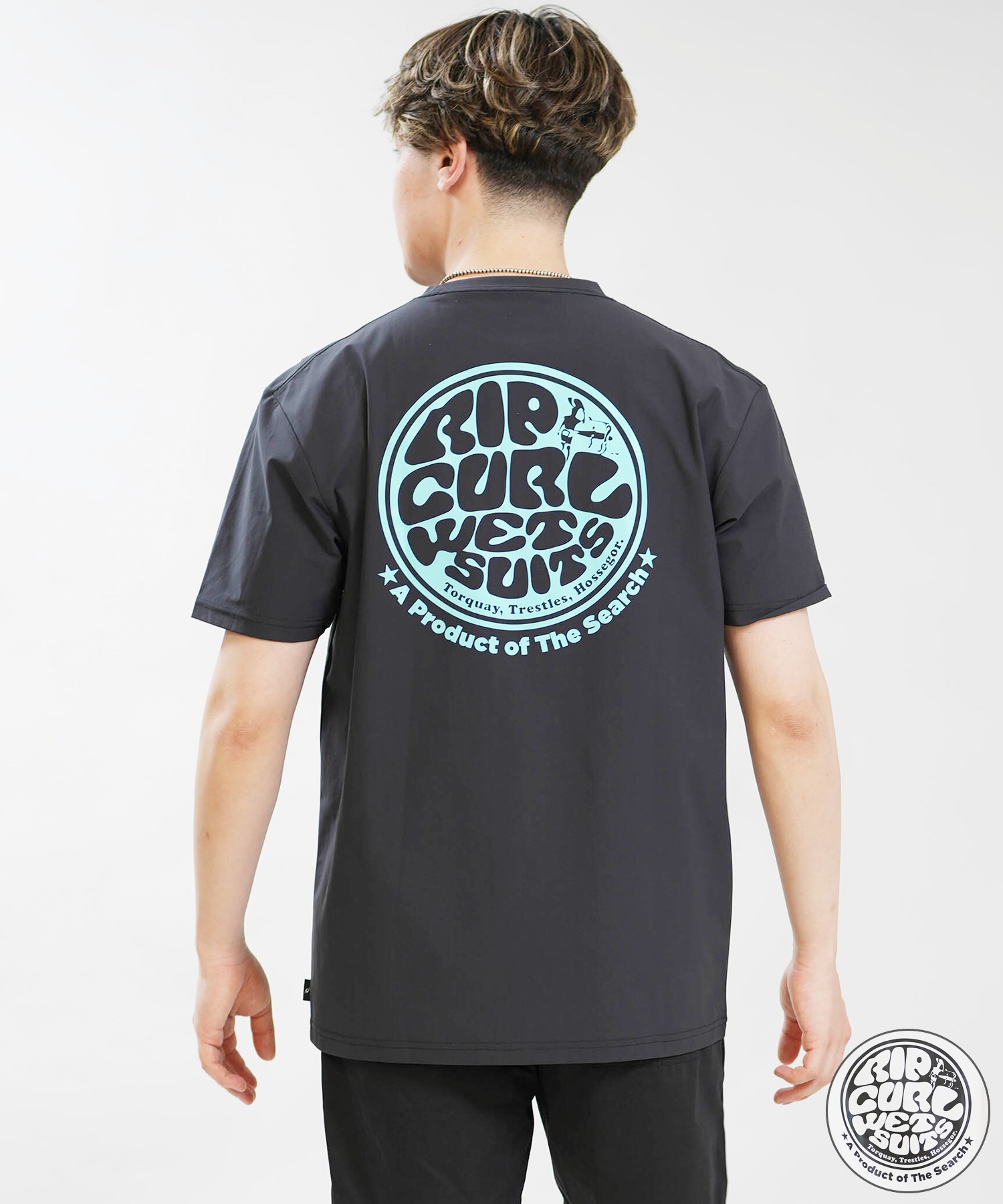 RIP CURL リップカール 水着 ラッシュガード 半袖 Tシャツ メンズ