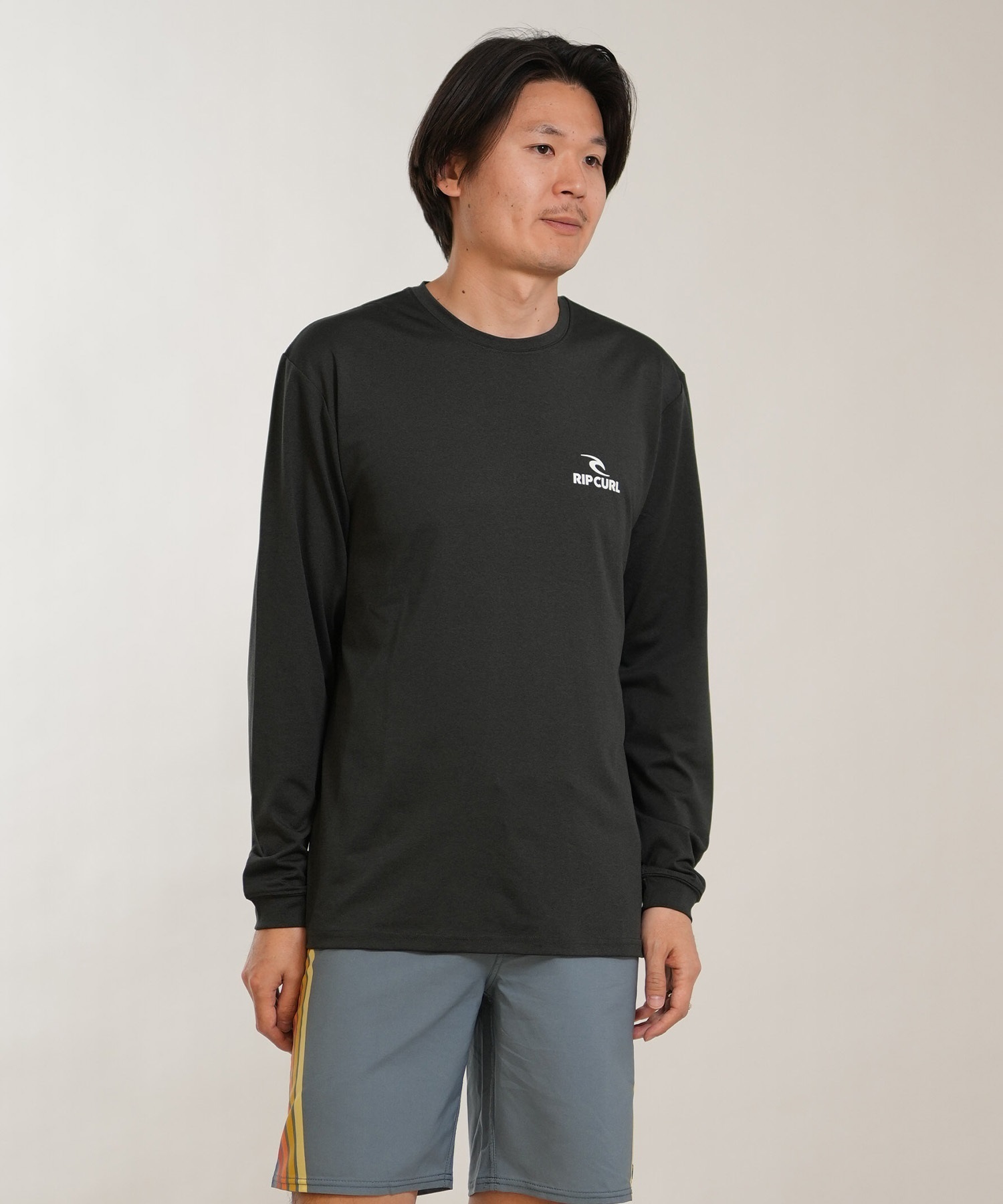 RIP CURL リップカール 長袖 Tシャツ ロンT メンズ UVカット STACK UPF