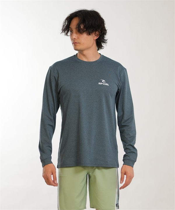 RIP CURL リップカール 長袖 Tシャツ ロンT メンズ UVカット STACK UPF LS UVケアラッシュガード 166MRV