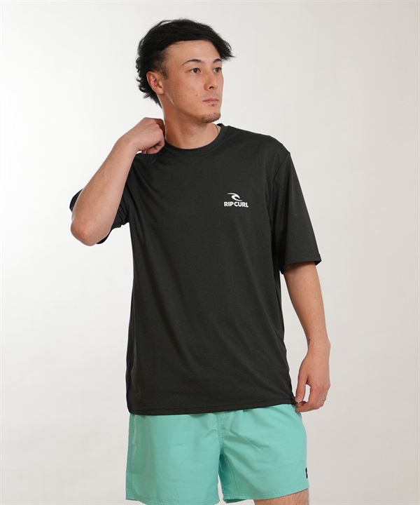 RIP CURL リップカール 半袖 Tシャツ メンズ UVカット STACK UPF SS UVケアラッシュガード 167MRV