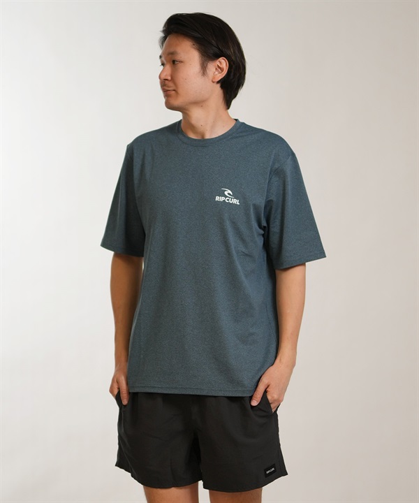 RIP CURL リップカール 半袖 Tシャツ メンズ UVカット STACK UPF SS UVケアラッシュガード 167MRV