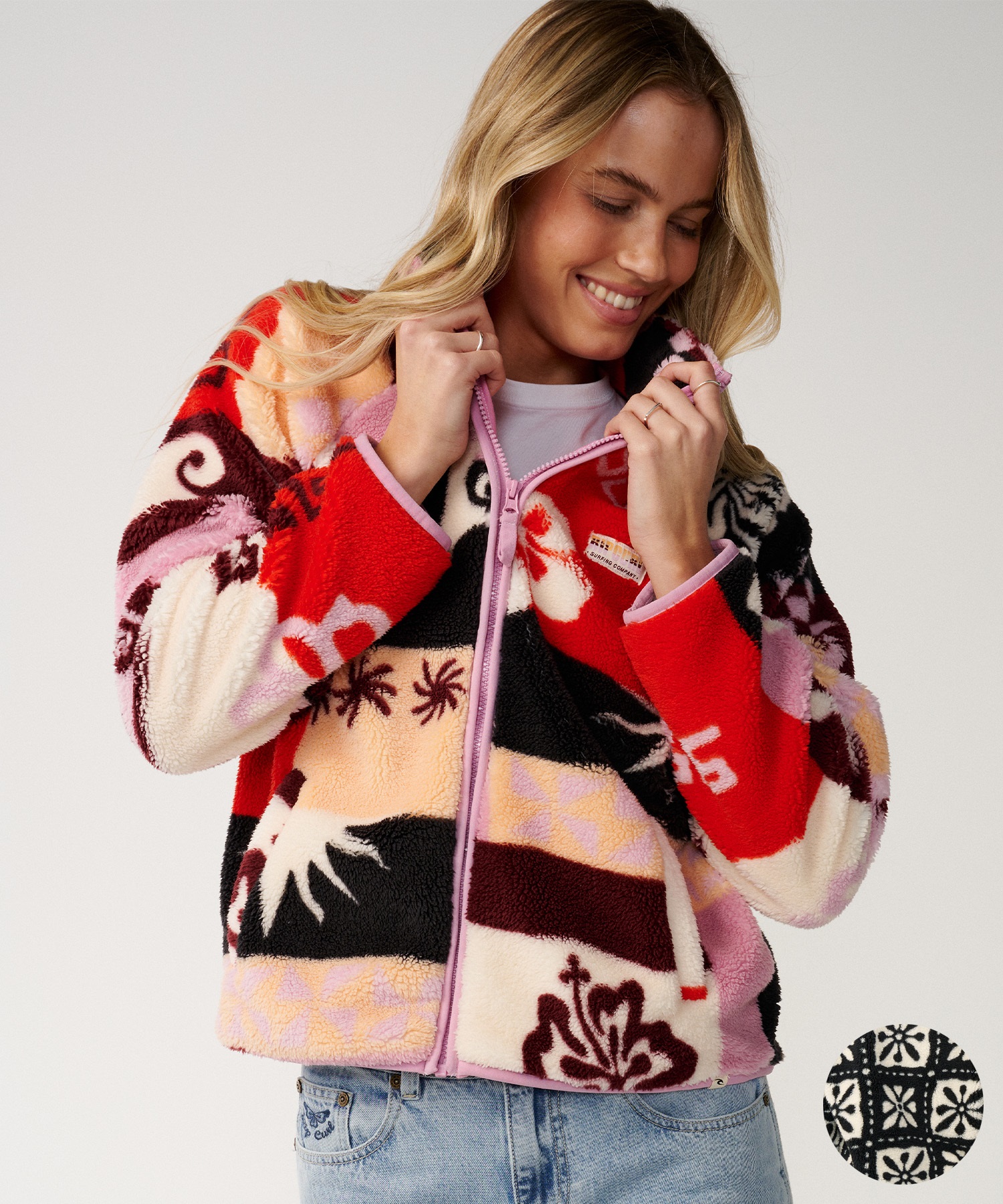 RIP CURL リップカール ジャケット レディース PARTY WAVE POLAR