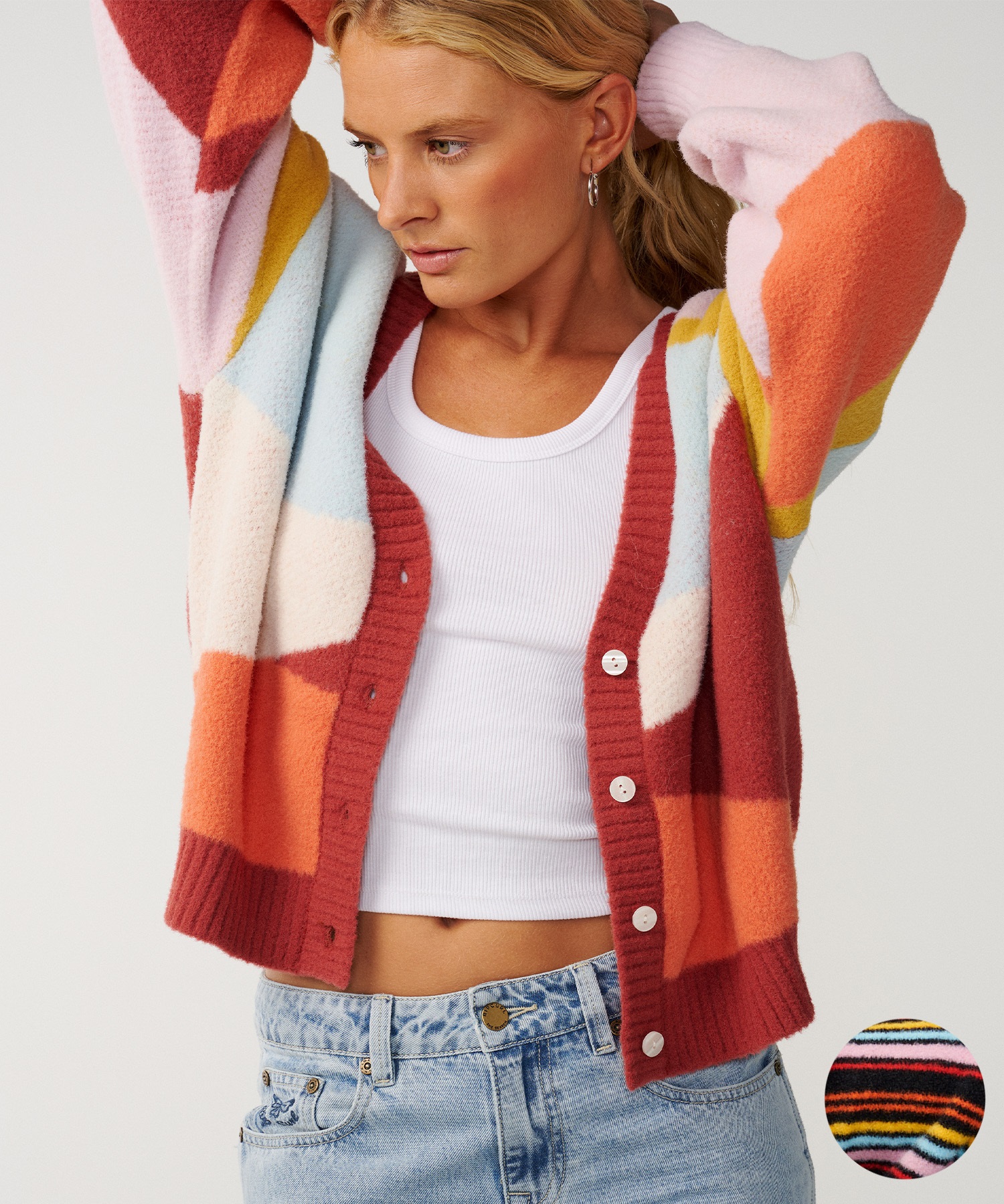 RIP CURL リップカール ニット セーター カーディガン レディース SURF