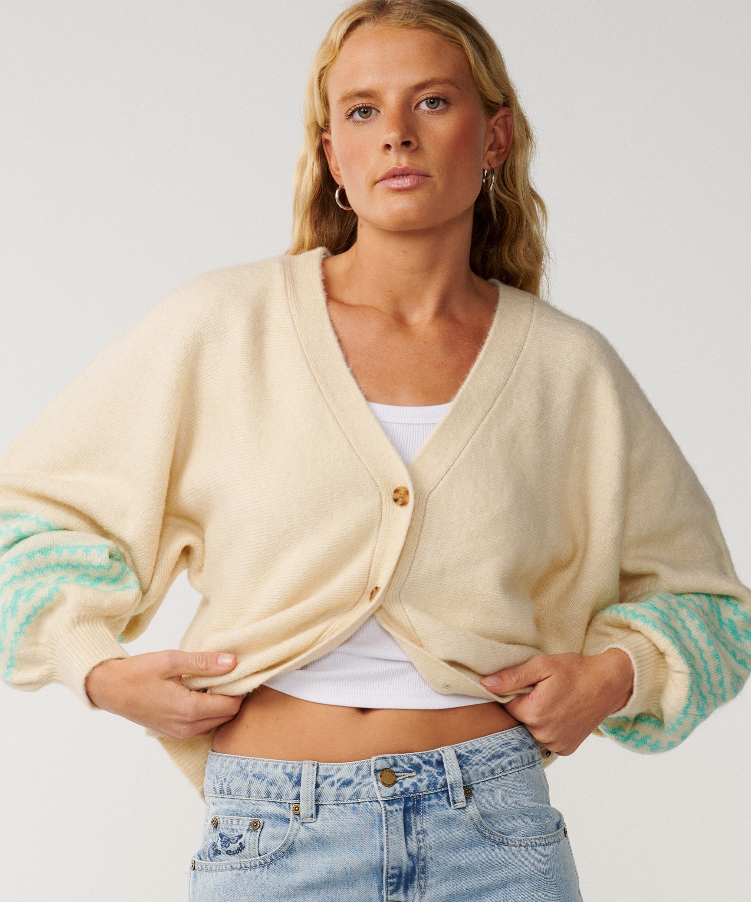 RIP CURL リップカール ニット セーター カーディガン レディース