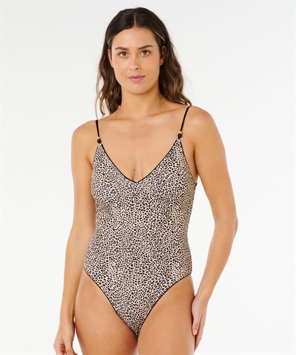 RIP CURL リップカール 水着 ワンピース レディース COASTAL INSTINCT CHEEKY ONE PIECE SWIMSUIT 0VUWSW
