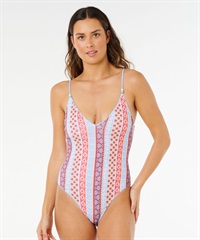 RIP CURL リップカール 水着 ワンピース レディース COASTAL INSTINCT CHEEKY ONE PIECE SWIMSUIT 0VUWSW(MLT-XS)