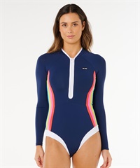 RIP CURL リップカール 水着 レディース ラッシュスーツ ハーフジップ