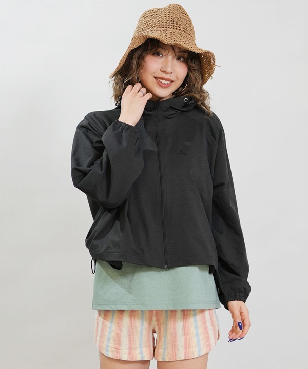 RIP CURL リップカール 水着 ラッシュガード 長袖 Tシャツ ロンT レディース ZIP HOODIE UVケアラッシュガード RCL6S-4301