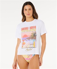 RIP CURL リップカール 水着 ラッシュガード 半袖 Tシャツ レディース