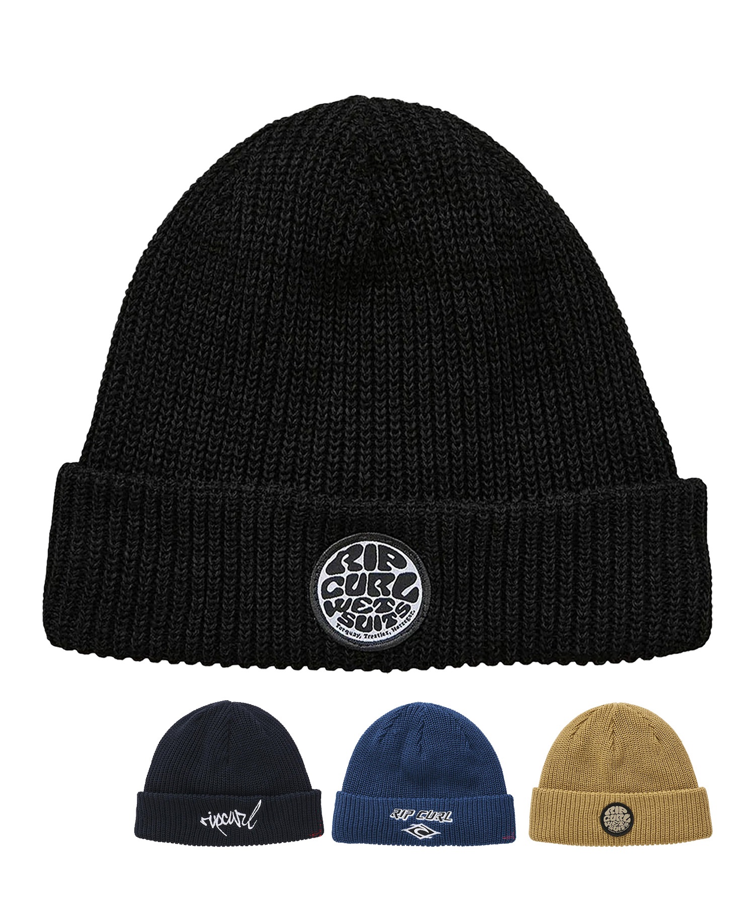 RIP CURL リップカール ニット帽 ビーニー ニットキャップ 防寒 ICONS