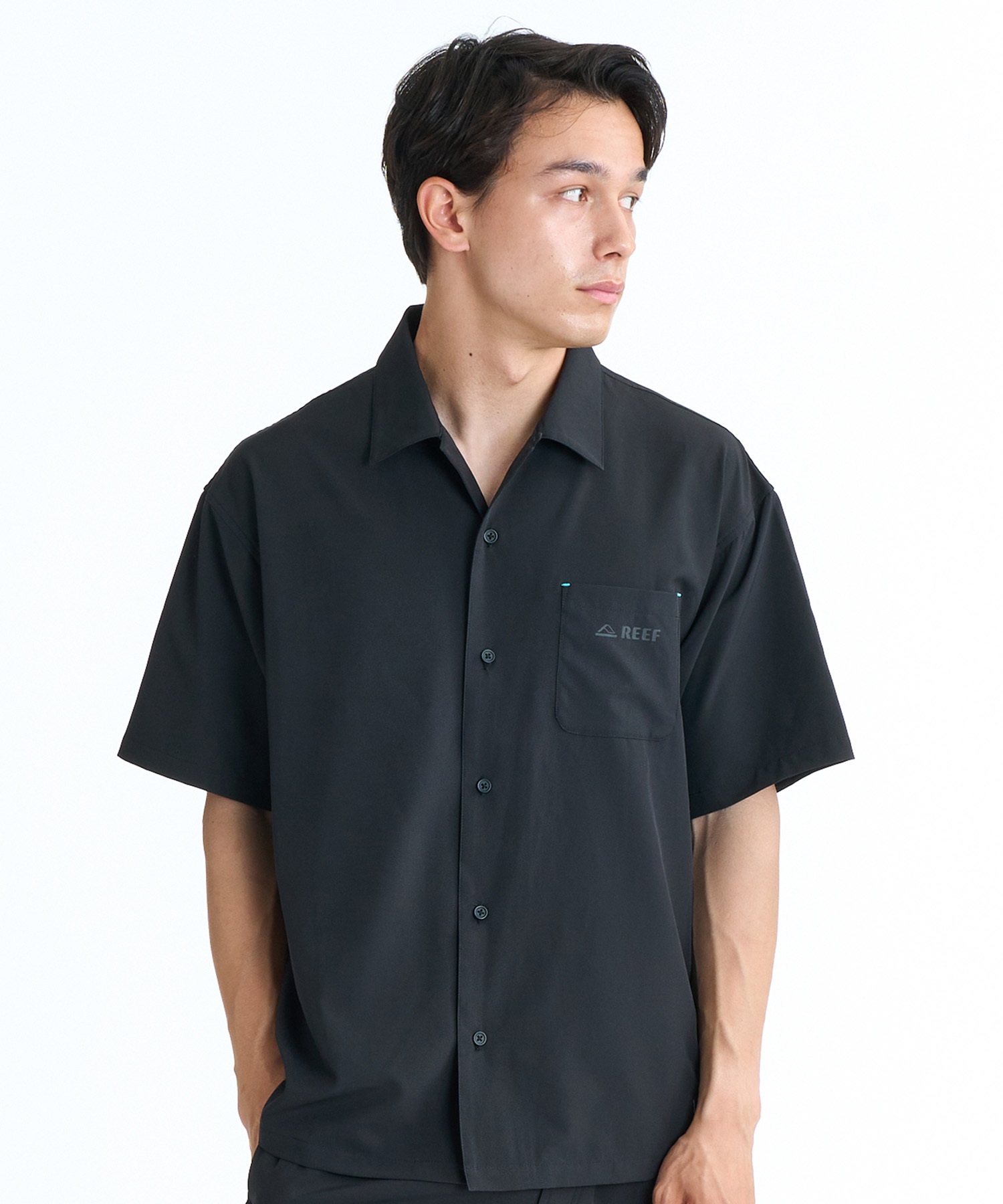 REEF リーフ 半袖 シャツ メンズ UVカット BAJA DRY SHIRTS ESH261012