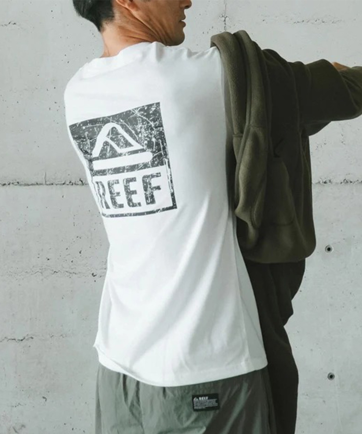 REEF リーフ 長袖 Tシャツ ロンT メンズ 吸水速乾 THE CORE LS T