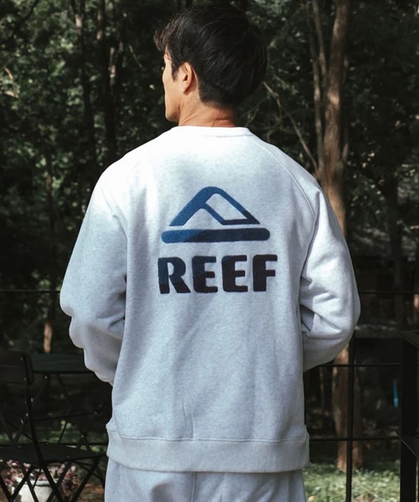REEF リーフ トレーナー スウェット メンズ バックプリント VINTAGE WASH CREW EPO264008