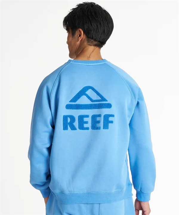 REEF リーフ トレーナー スウェット メンズ バックプリント VINTAGE WASH CREW EPO264008
