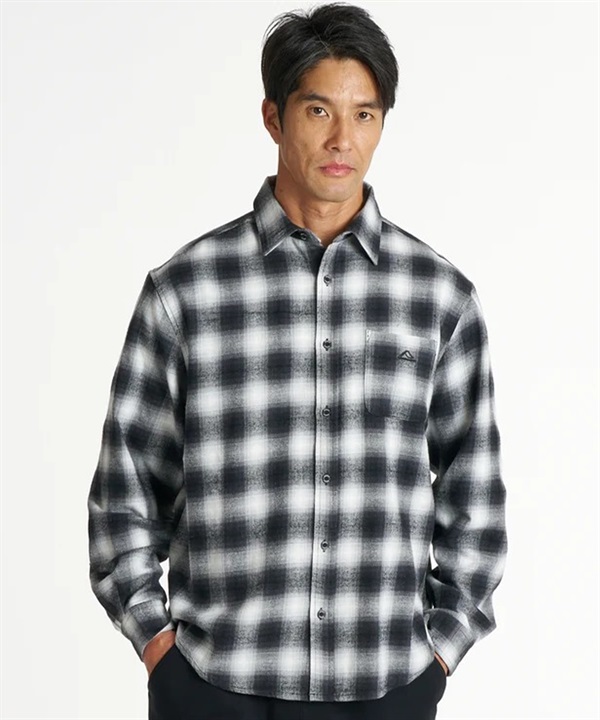 REEF リーフ 長袖 シャツ メンズ チェック OMBRE CHECK SHIRTS ESH264017
