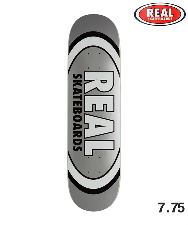 REAL リアル スケートボード デッキ 7.75inch ~ 8.38inch CLASSIC OVAL 初心者 スクール