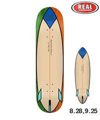REAL リアル スケートボード デッキ 8.28inch 9.25inch MASON SPEED