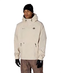 686 シックスエイトシックス ウインドストッパー プルオーバーフーディー M6WNCS129 スノーボード ウェア パーカー 耐水 防風 ソフトシェル メンズ 26-27 早期購入/店頭受取対象外(LMST-S)