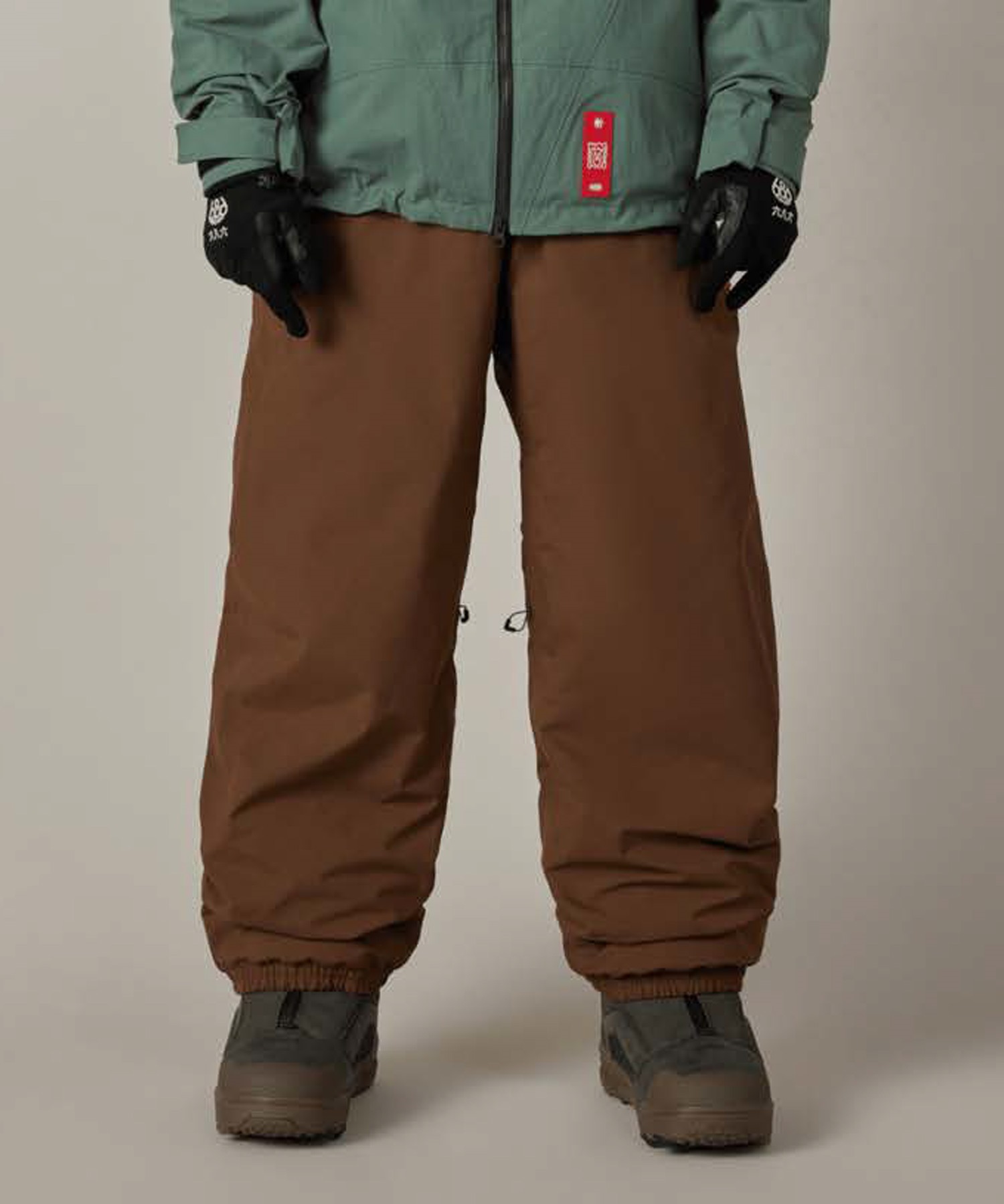 Ditex Weatherproof スノーボードパンツ ブラウン 686 シックスエイトシックス GORE-TEX DOJO ユニセックス スノーボード