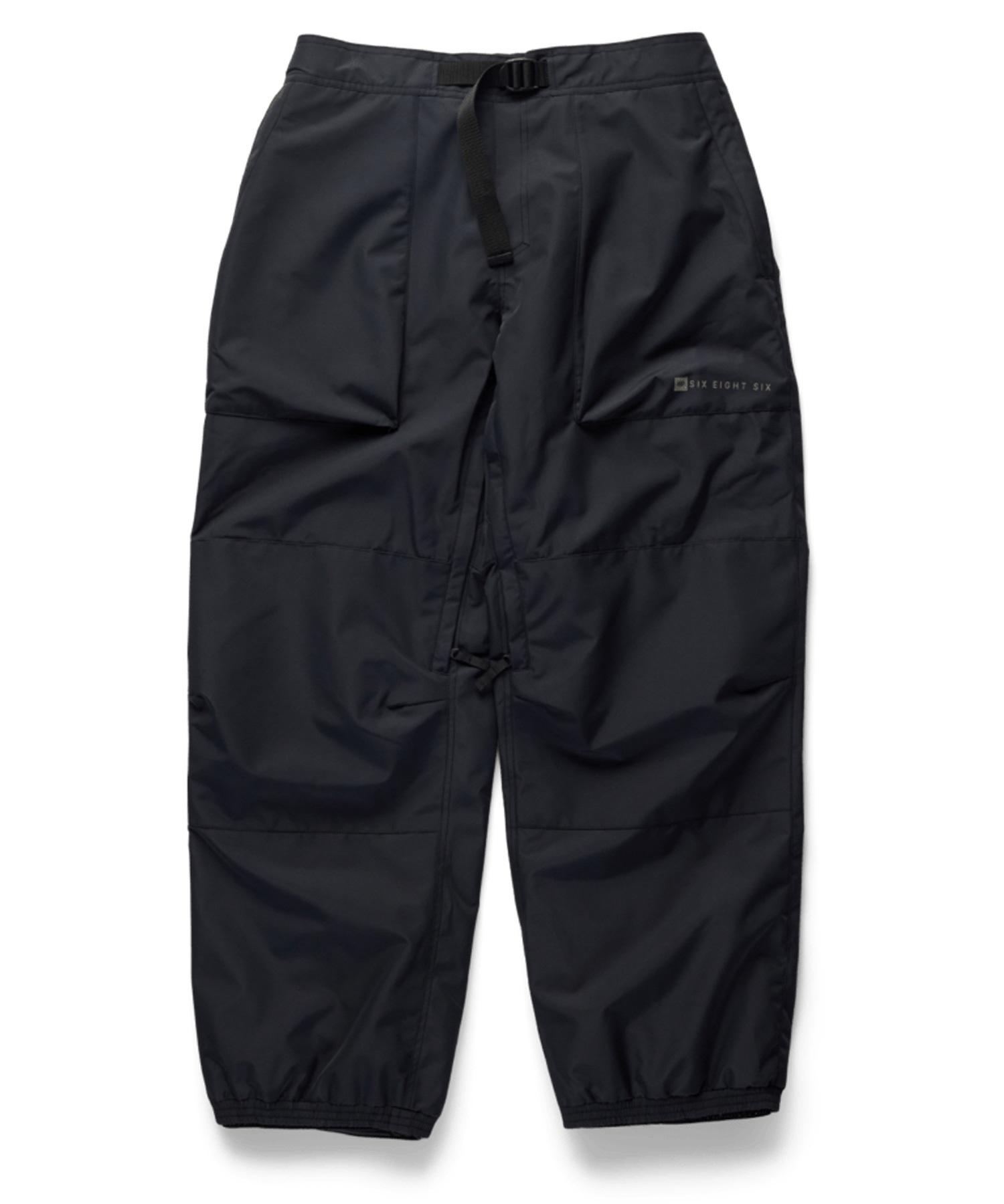 スノーボード用 ブラックパンツ 反射ストライプ付き 686 シックスエイトシックス DOJO PANT ユニセックス スノーボード