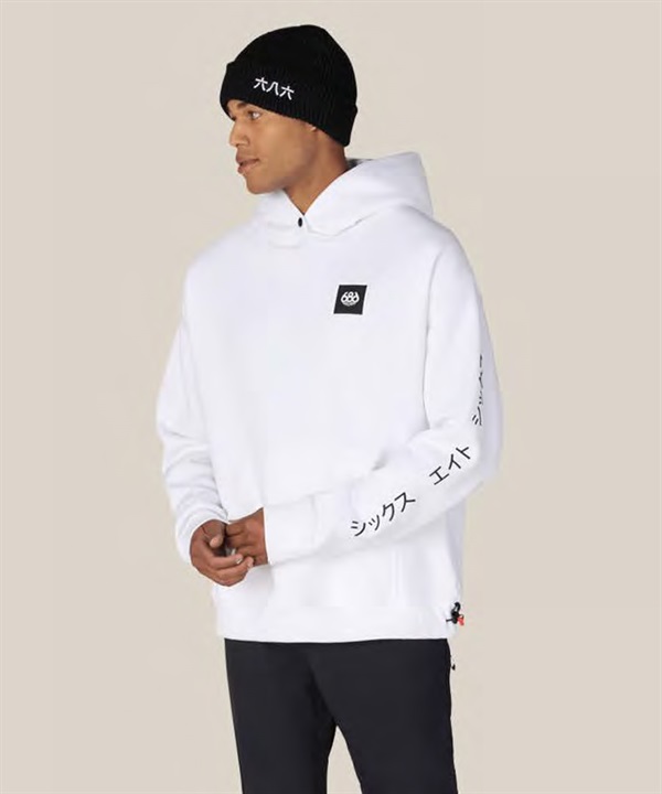 686 シックスエイトシックス ジャパウ ヘビーウェイト プルオーバー フーディー M6WNFLC153 スノーボード インナー パーカー 日本限定 メンズ 26-27 早期購入/店頭受取対象外