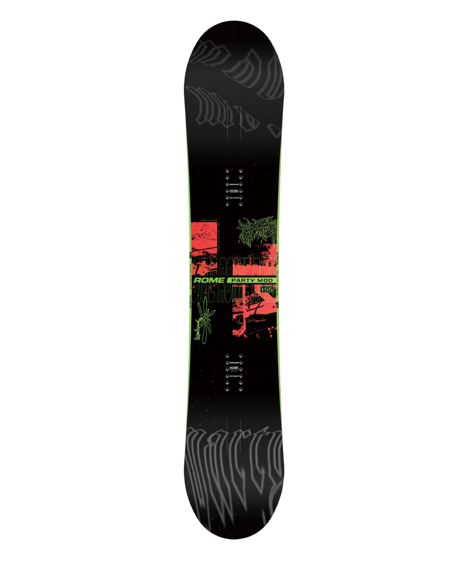 ROME SDS SALOMON 151cm グラトリボード セット ROME SDS ローム パーティーモッド PARTY MOD スノーボード 板