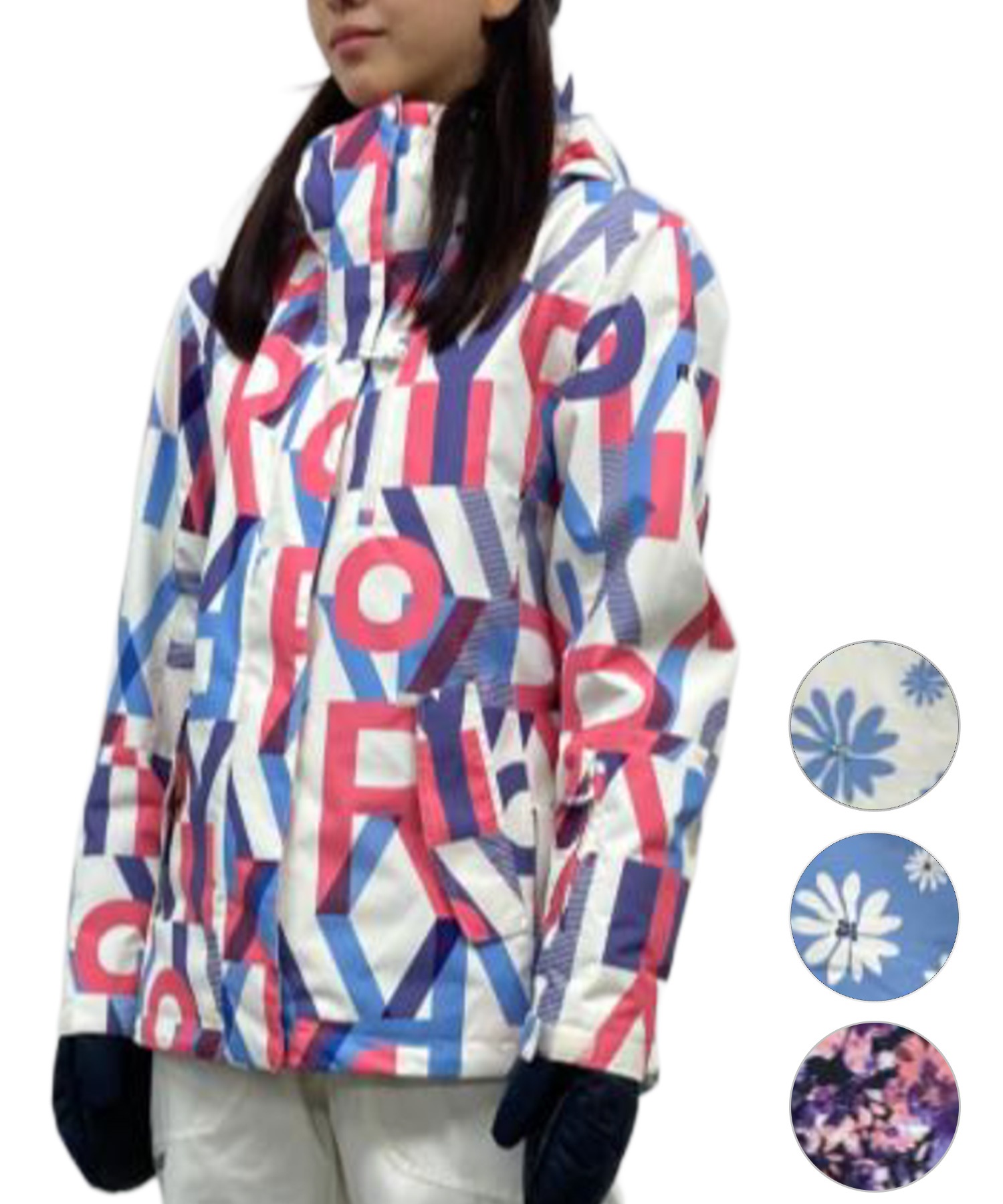 ROXY ロキシー ジェティーパイントジャケット JETTY PRINT JK
