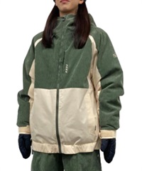 ROXY ロキシー 10K クリスタルクリアコードジャケット 10K CRYSTAL