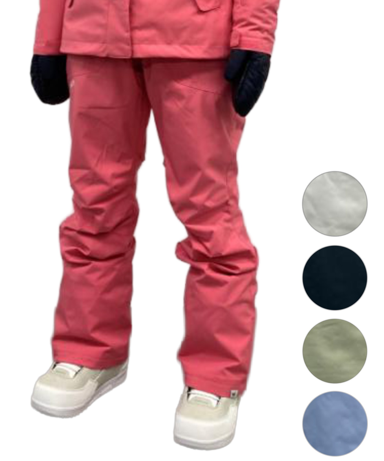新品未使用　ROXY スノボウェアスキー　パンツ　レッドピンク　レディース　XL ROXY ロキシー スノーホリックパンツ SNOWHOLIC PT スノーボード