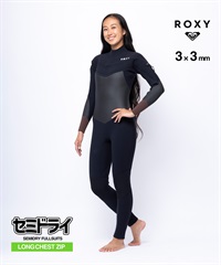 ROXY ロキシー ロングチェストジップ SEMIDRY 3X3 ウェットスーツ