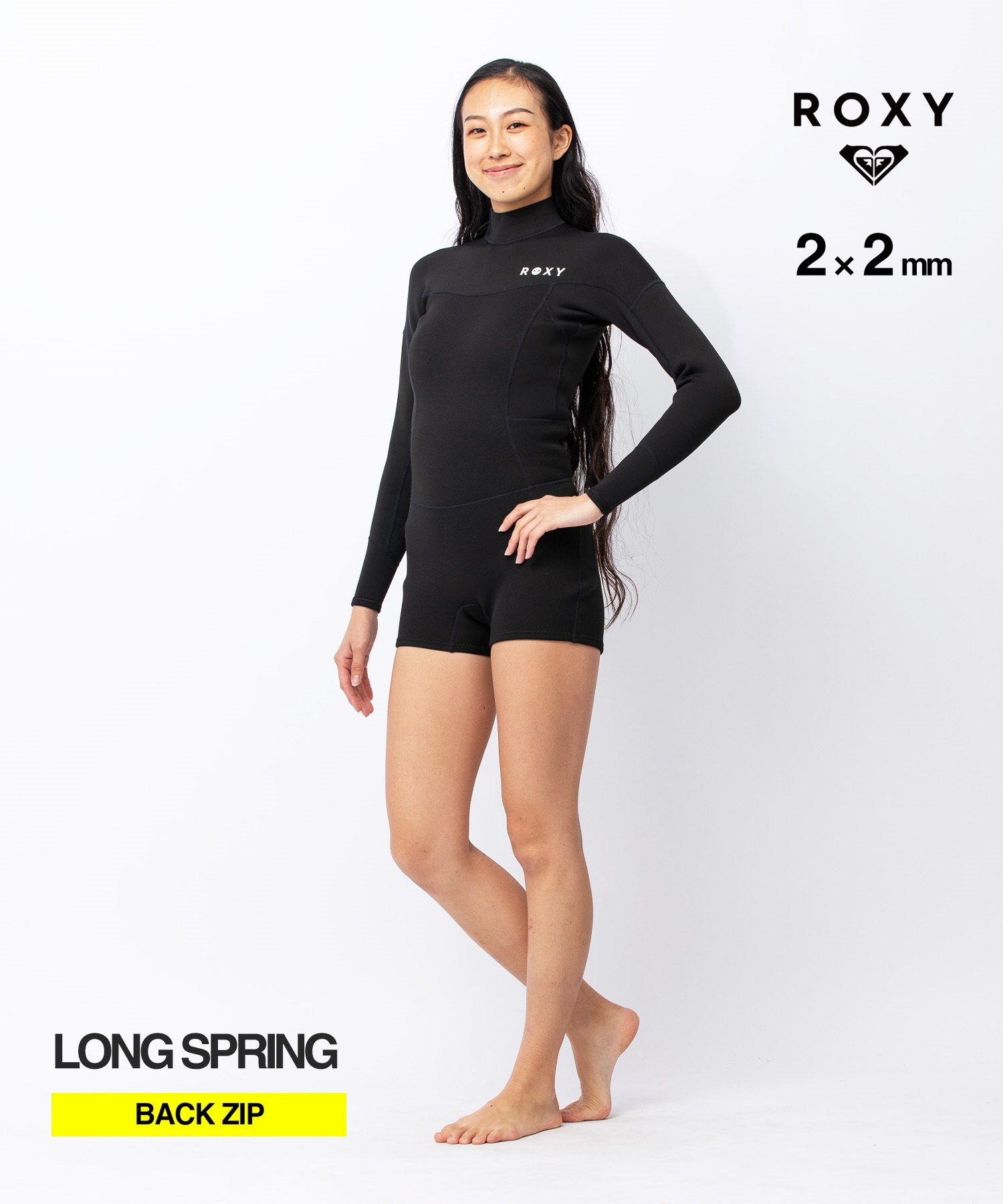 ROXY ロキシー バックジップ スウェルシリーズ RWT261708 ウェット
