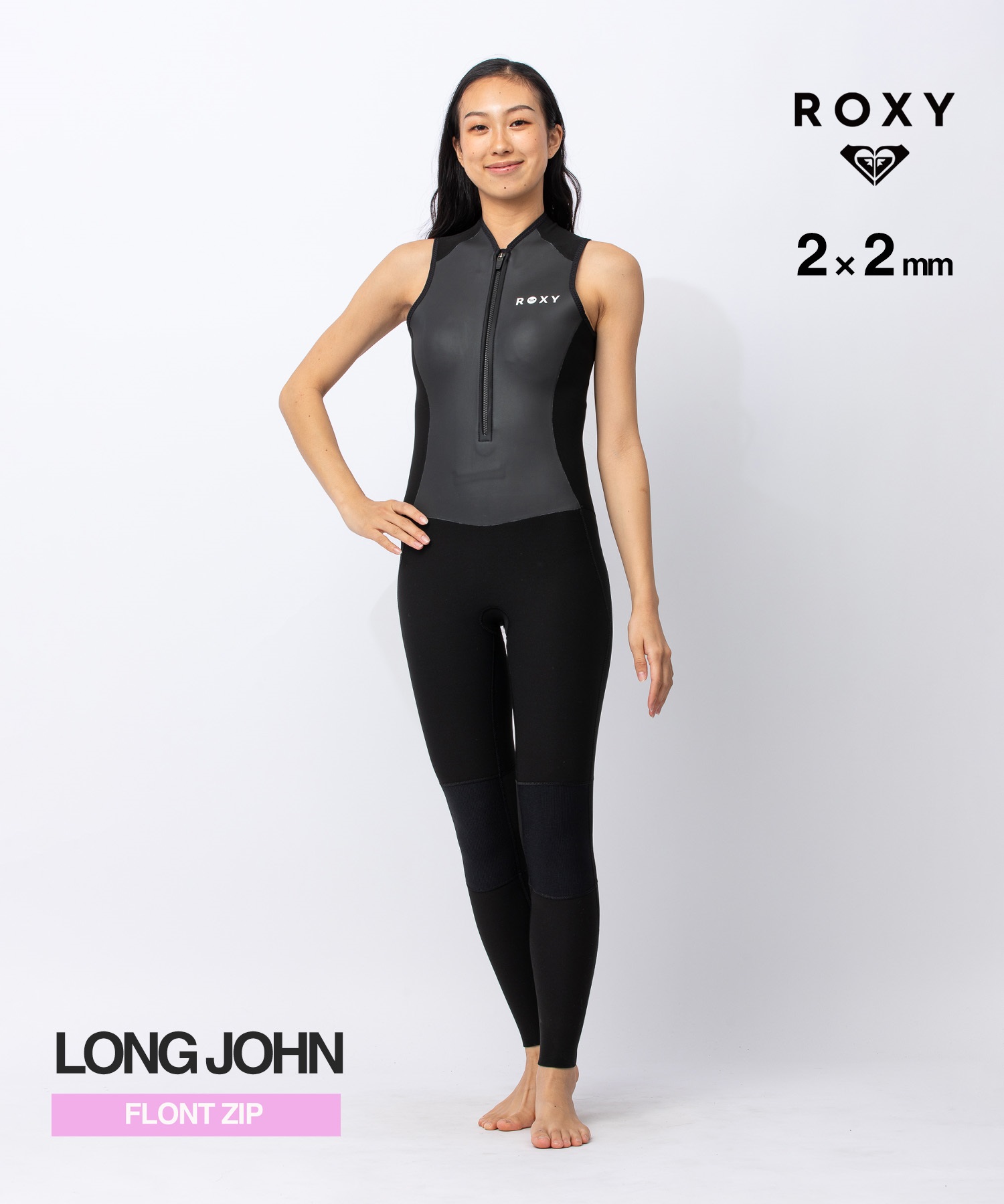 ROXY ロキシー フロントジップ スウェルシリーズ RWT261702 ウェット