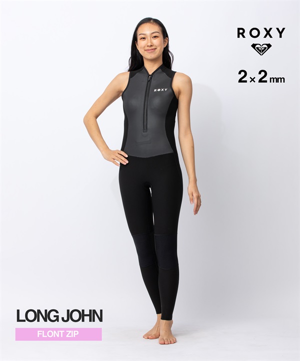ROXY ロキシー フロントジップ スウェルシリーズ RWT261702 ウェットスーツ ロングジョン レディース