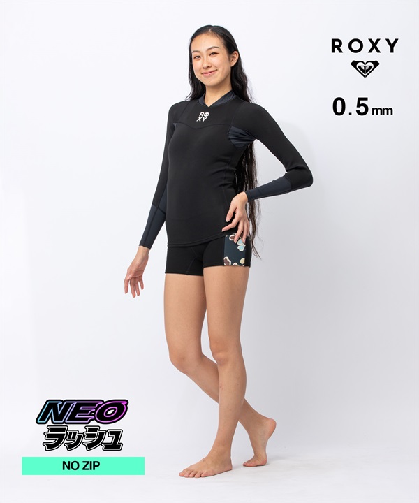 ROXY ロキシー フロントジップ ウォーター RWT261711  ウェットスーツ ロングジャケット レディース