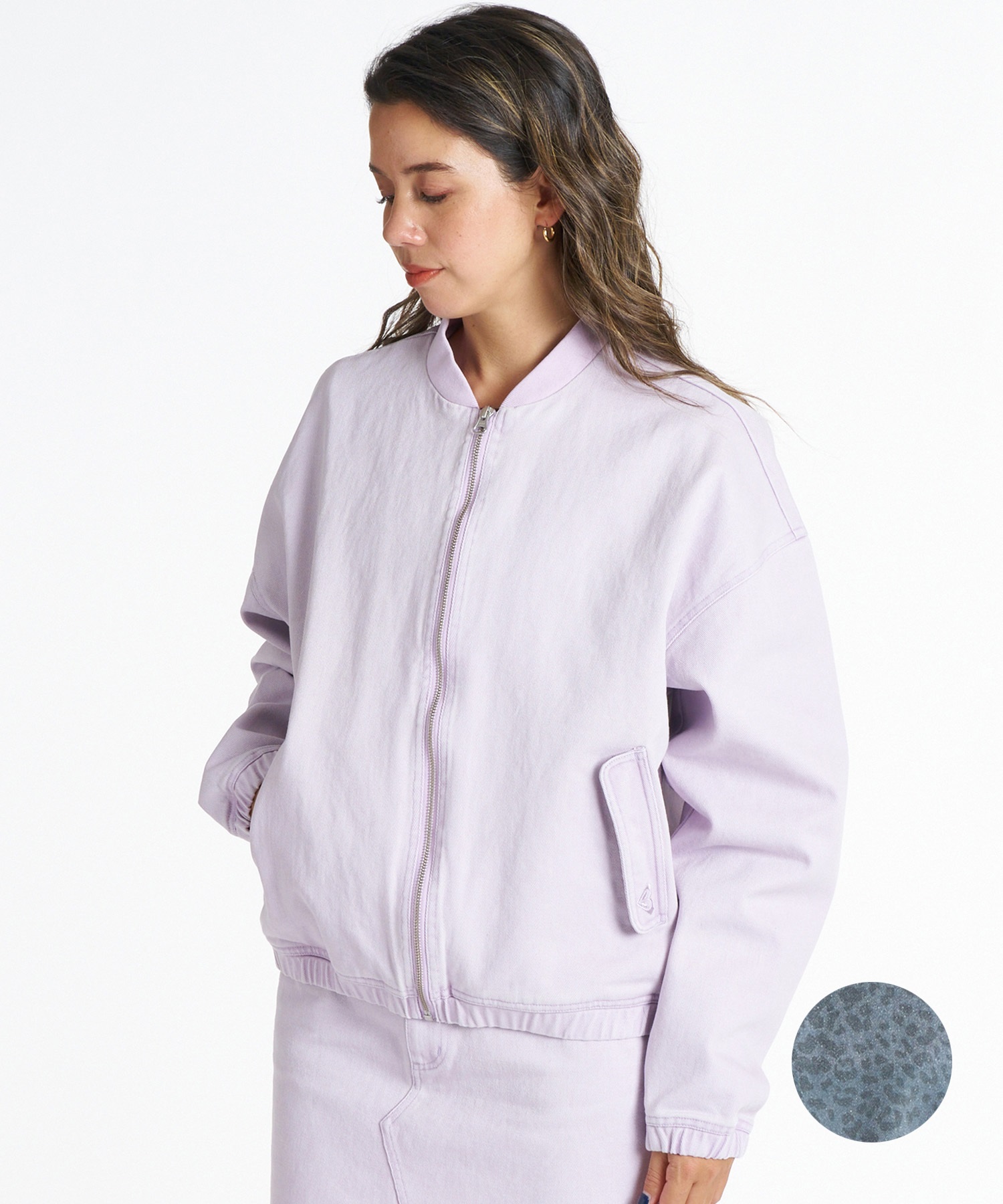 ROXY ロキシー ジャケット レディース ヒョウ柄 レオパード柄 無地