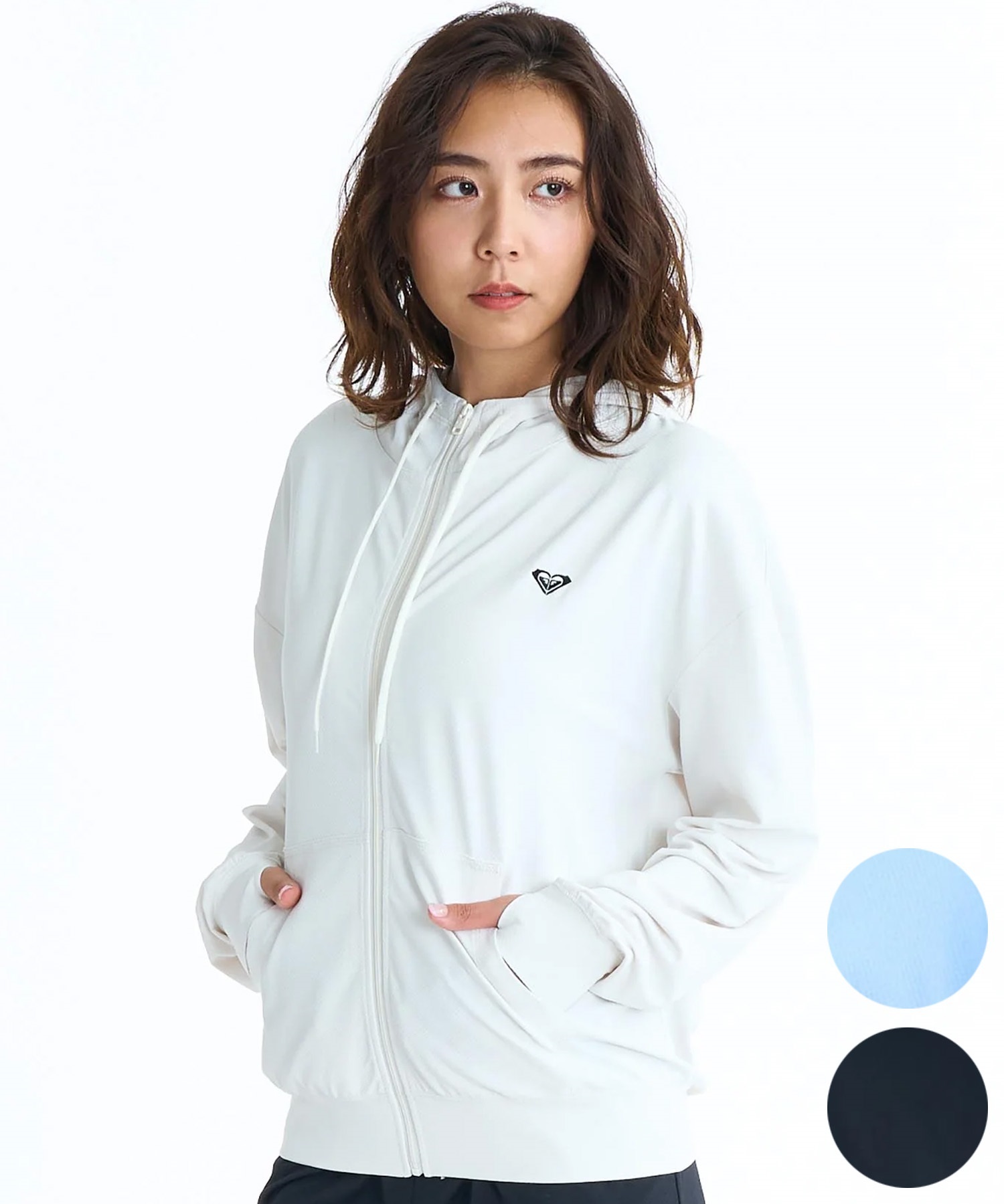 ROXY ロキシー 水着 ラッシュガード ジップアップ パーカー レディース