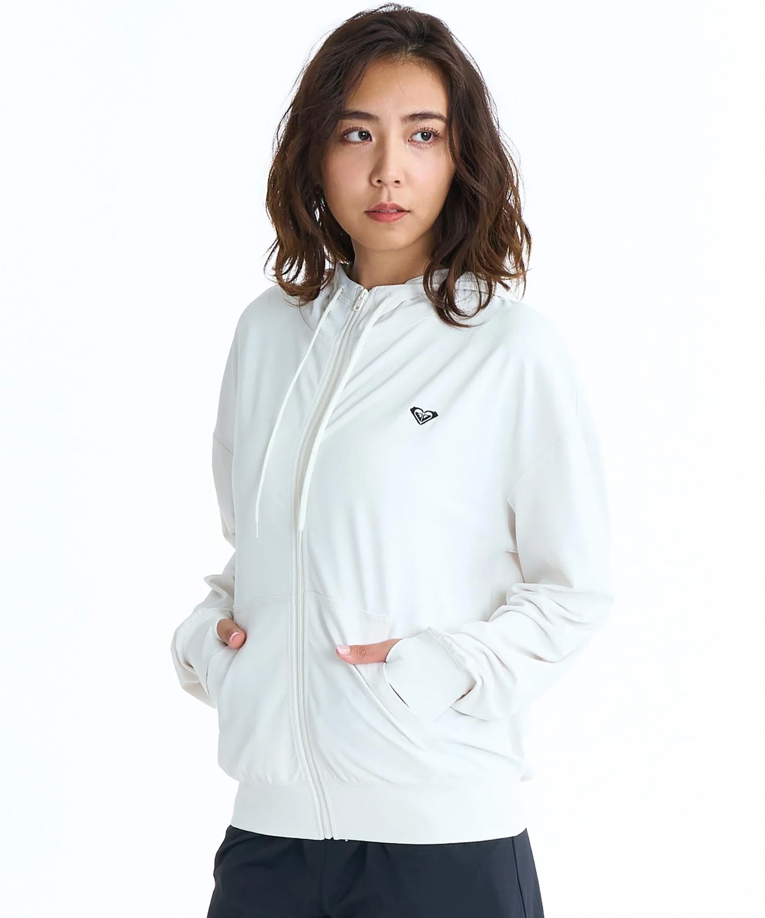 ROXY ロキシー 水着 ラッシュガード ジップアップ パーカー レディース