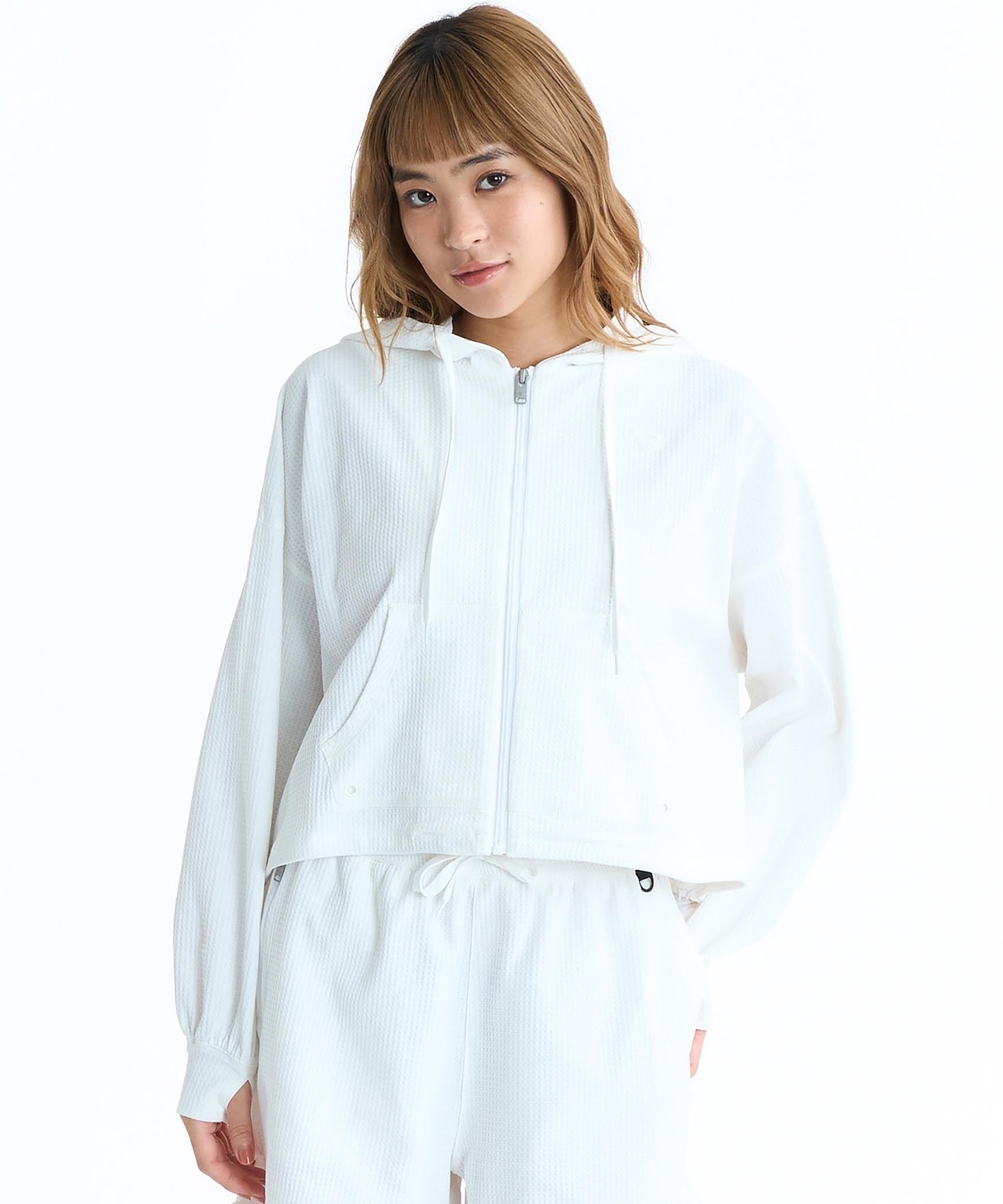 ROXY ロキシー ジップアップ パーカー レディース 水陸両用 SEASIDE
