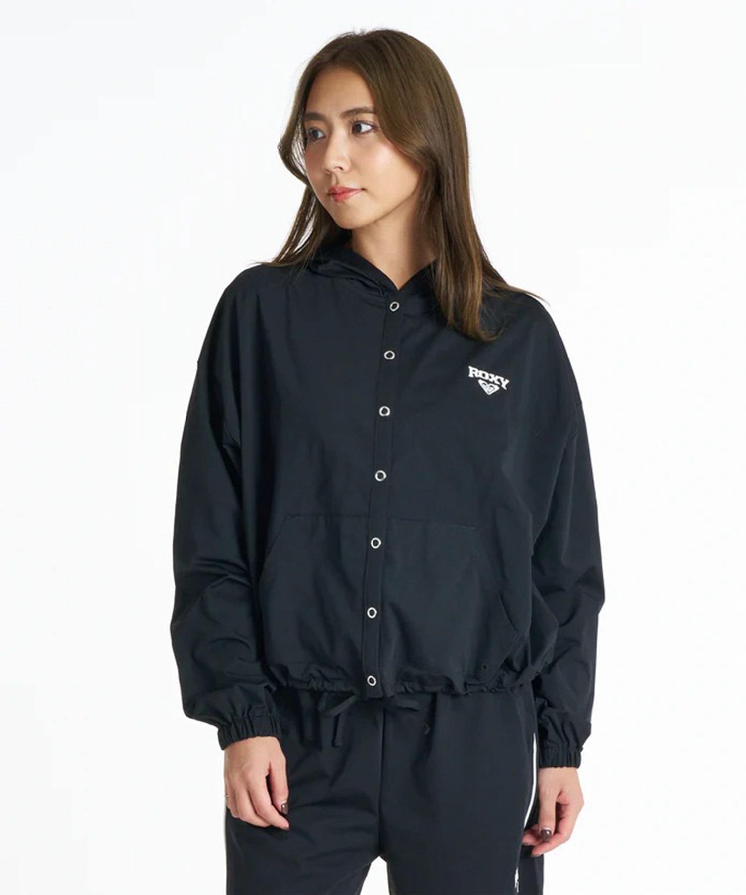 ROXY ロキシー カーディガン レディース 水陸両用 SALTY SQUAD HOODIE
