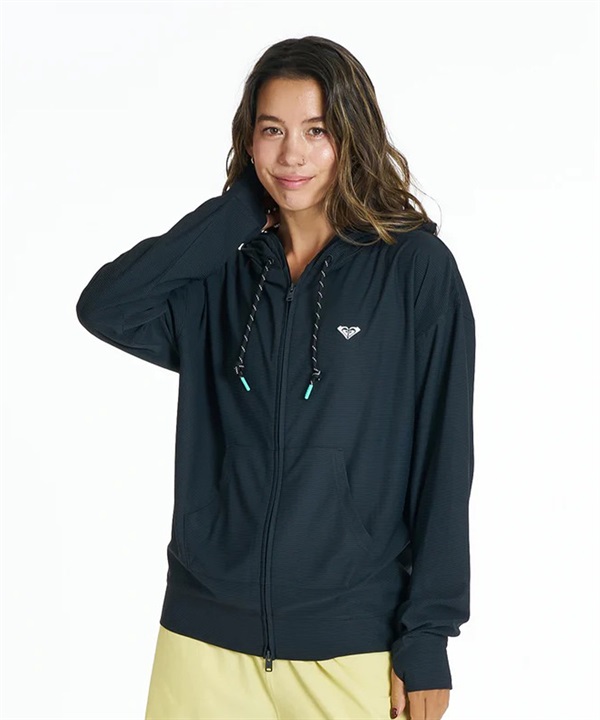ROXY ロキシー 水着 ラッシュガード ジップアップ パーカー レディース UVカット DRYWELL HOODIE RLY262014 UT