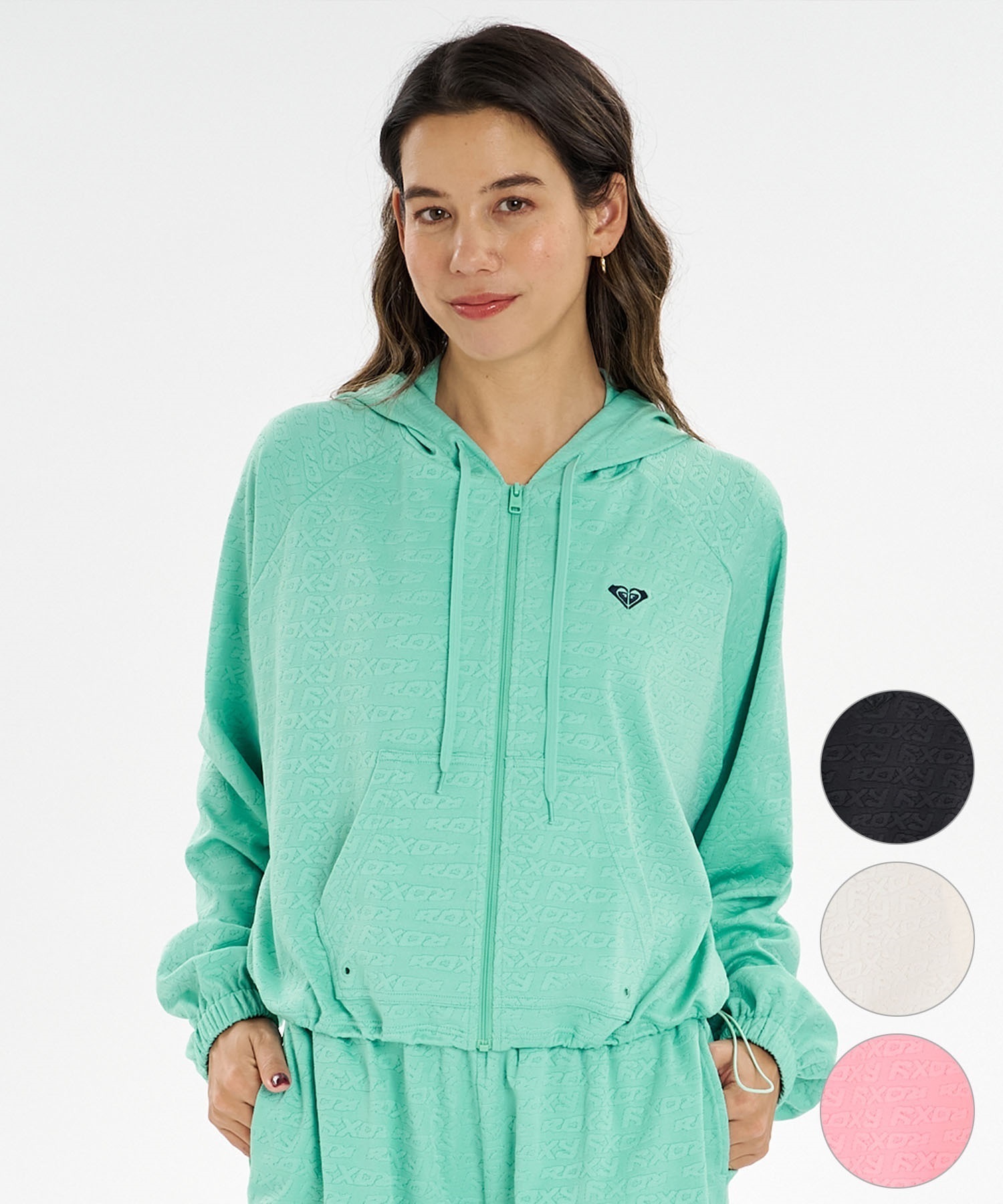 ROXY ロキシー 水着 ラッシュガード ジップアップ パーカー レディース