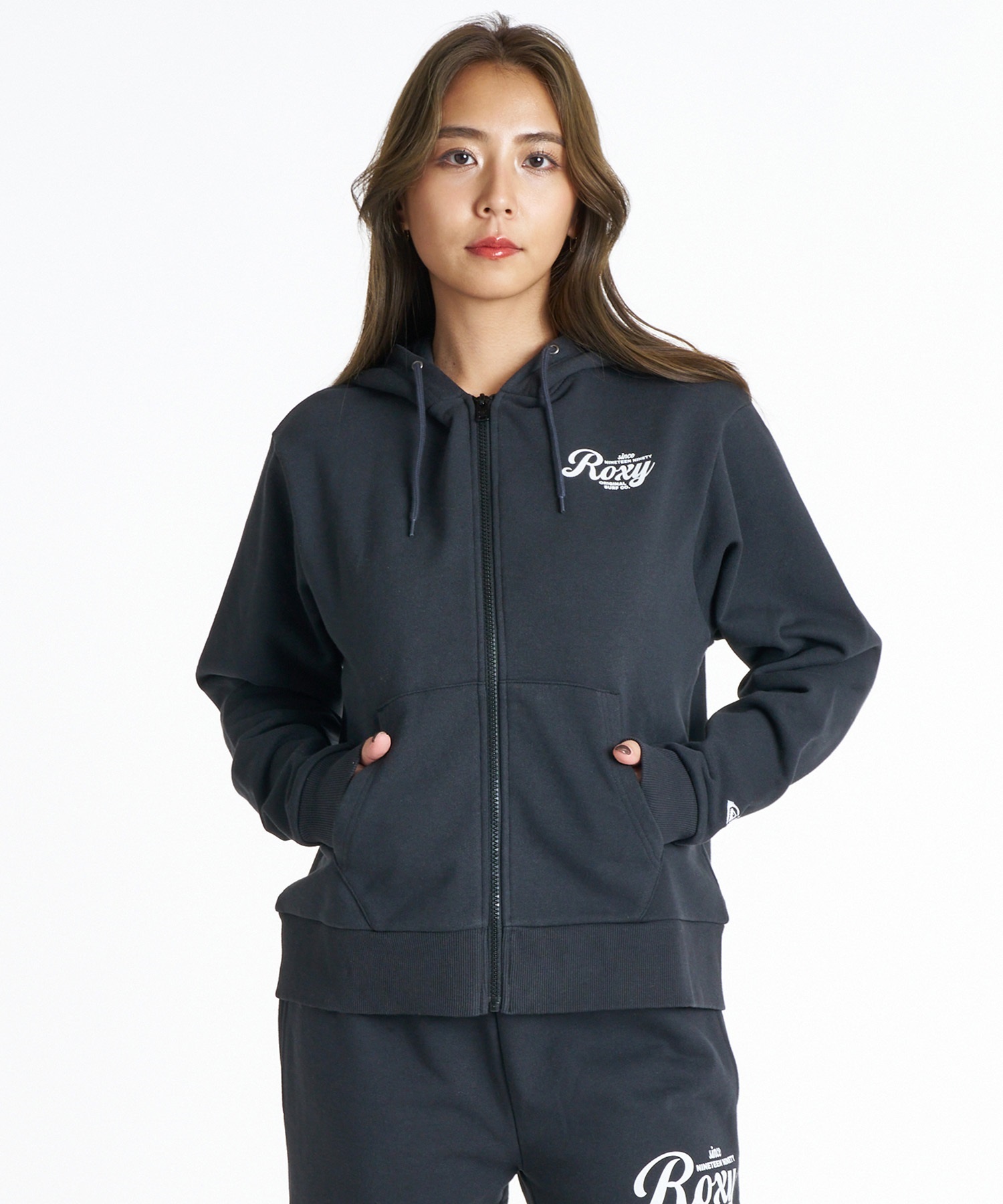 ROXY ロキシー ジップアップ パーカー レディース 裏毛 HISTORICAL ZIP