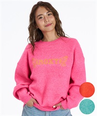 ROXY ロキシー ニット セーター レディース ロゴ SUNSET BUTTERFLY RSR264628M ムラサキスポーツ限定(PNK-M)