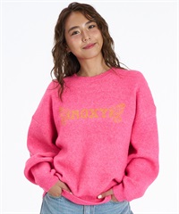 ROXY ロキシー ニット セーター レディース ロゴ SUNSET BUTTERFLY RSR264628M ムラサキスポーツ限定(PNK-M)