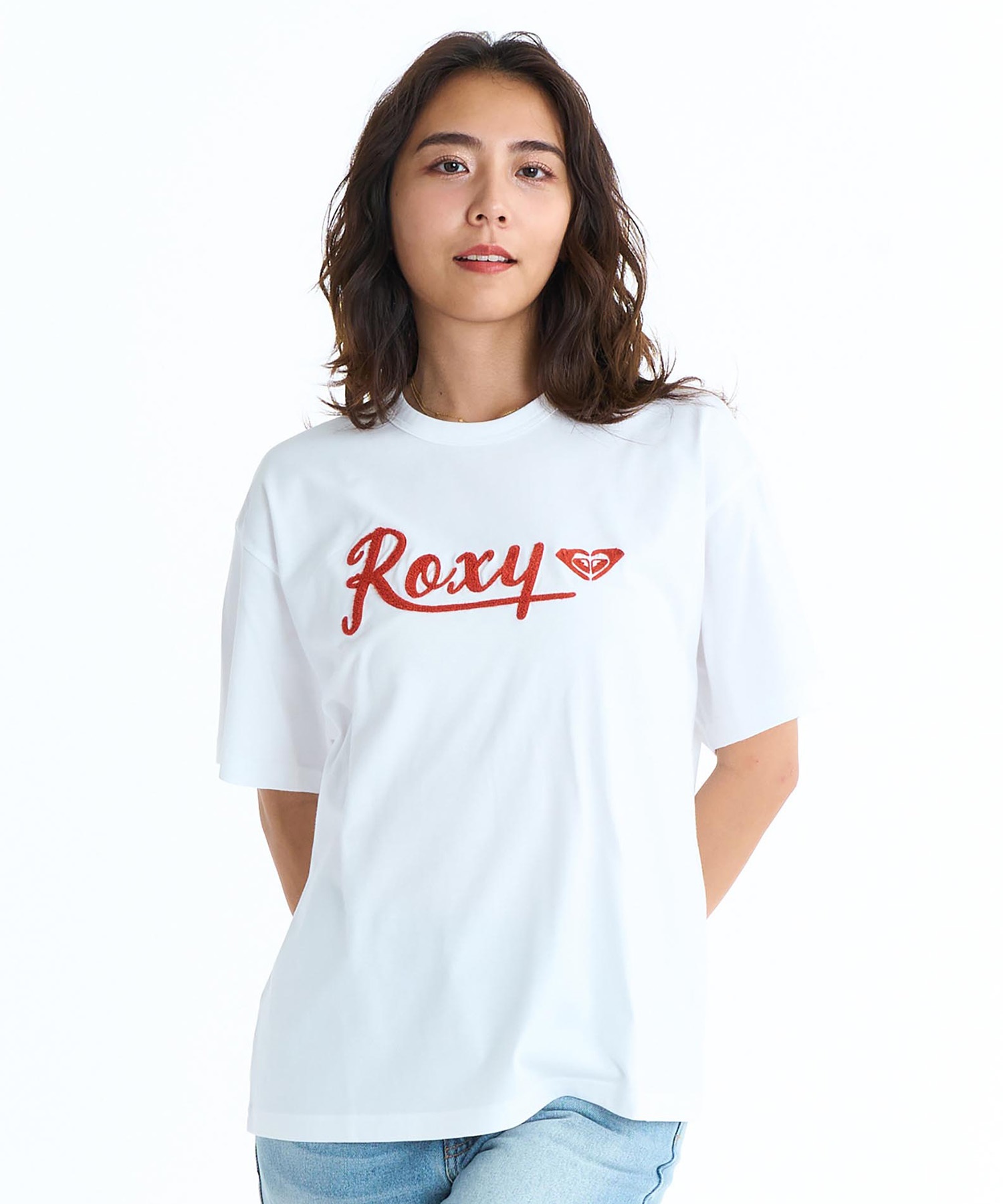 ROXY ロキシー 半袖 Tシャツ レディース ロゴ RST261095(WHT2-M)