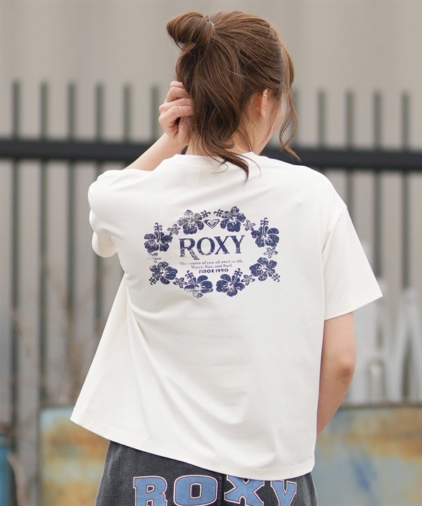 ROXY ロキシー 半袖 Tシャツ レディース WATER SUN AND SURF T RST261642M ムラサキスポーツ限定