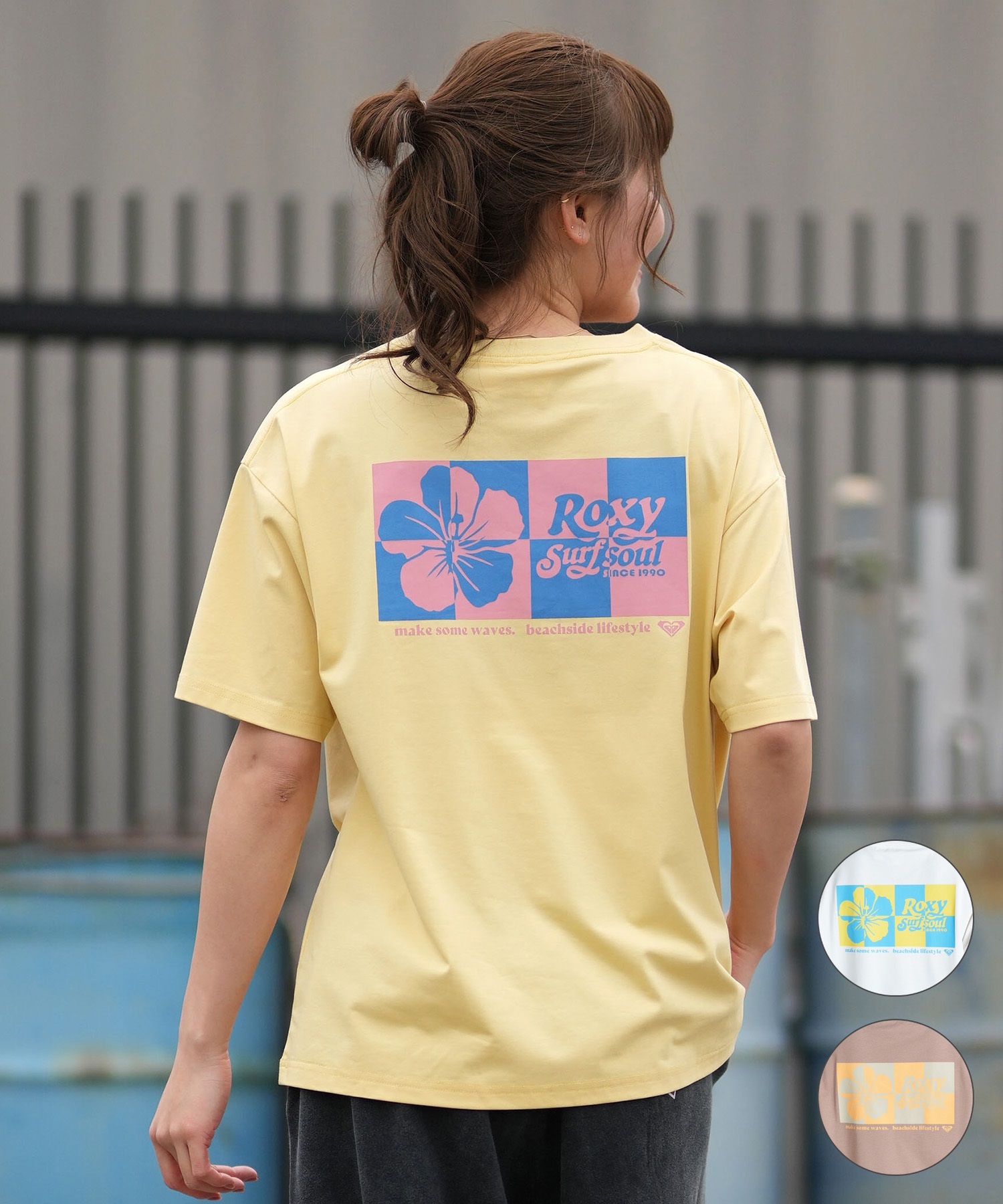 ROXY ロキシー 半袖 Tシャツ レディース バックプリント RST261643M