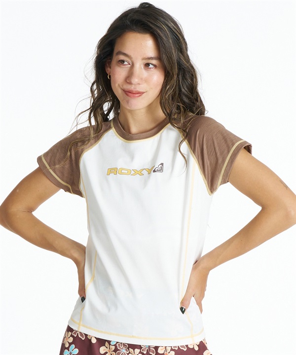 ROXY ロキシー 半袖 Tシャツ レディース 水陸両用 TIDEWAY S S Tシャツ RLY261616M UT